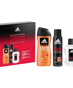 Giftset Adidas Team Force Edt 100ml + Shower Gel 250ml + Deo 150ml
