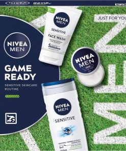 Giftset Nivea Men Game Ready Sensitive Skin 3pcs