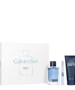 Giftset Calvin Klein Defy Edt 100ml + Hair & Body Wash 100ml + Edt 10ml