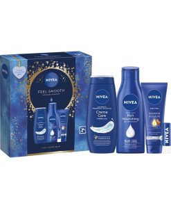 Giftset Nivea Feel Smooth Skincare Moments 4pcs