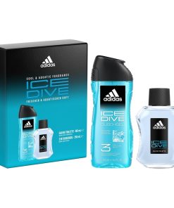 Giftset Adidas Ice Dive Edt 100ml + Shower Gel 250ml