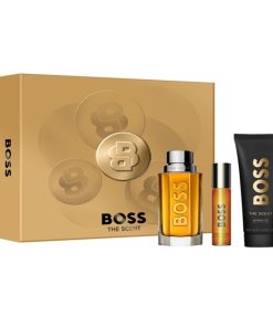 Giftset Boss The Scent Edt 100ml + Shower Gel 100ml + Edt 10ml