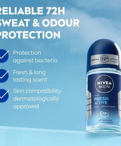Nivea Men Fresh Active Roll On 50ml