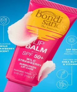 Bondi Sands Lip Balm SPF50+ Wild Strawberry 10g