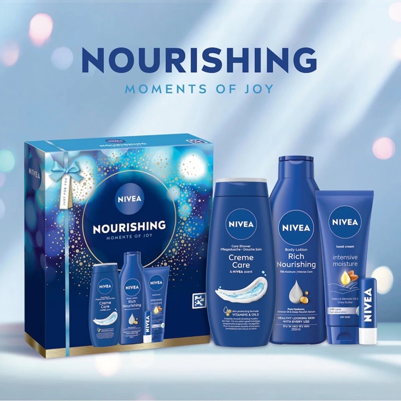Giftset Nivea Nourishing Moments Of Joy 4pcs Giftset Nivea Nourishing Moments Of Joy 4pcs