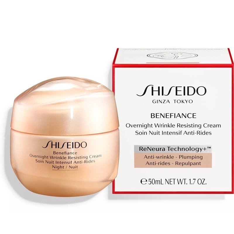 Shiseido Benefiance Overnight Wrinkle Resisting Cream 50ml Shiseido Benefiance Overnight Wrinkle Resisting Cream 50ml