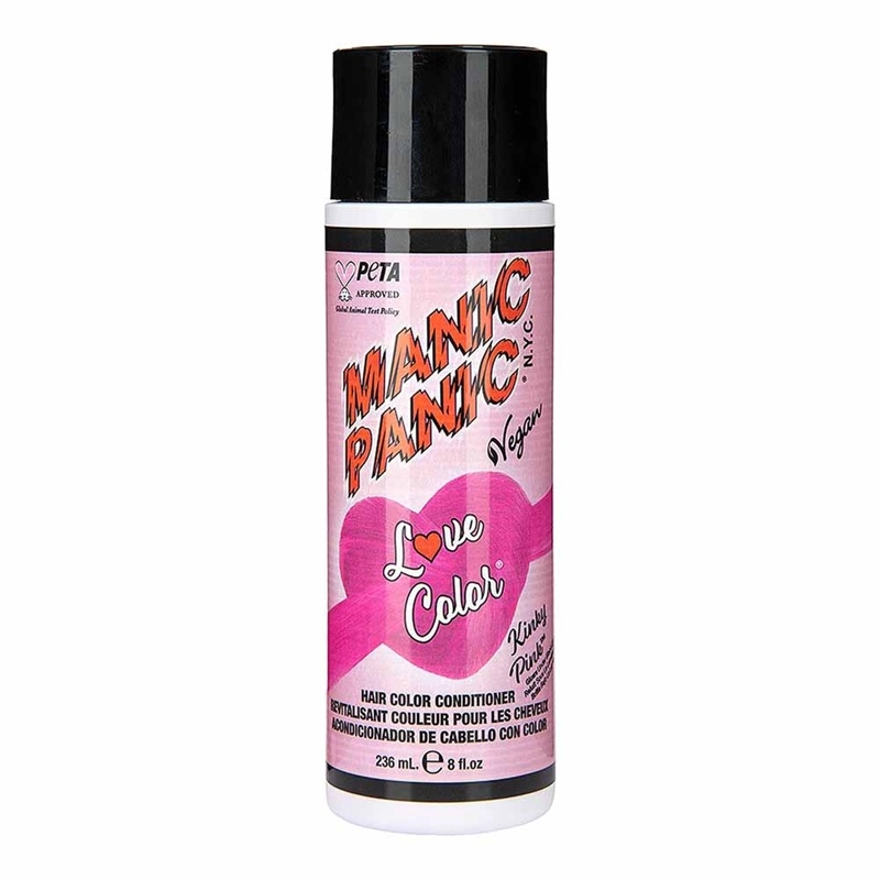 Manic Panic Love Color® Hair Color Depositing Conditioner Kinky Pink 236ml Manic Panic Love Color® Hair Color Depositing Conditioner Kinky Pink 236ml