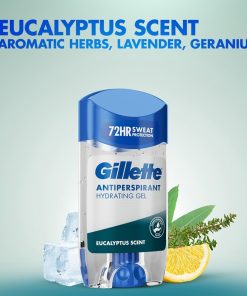 Gillette Eucalyptus Antiperspirant Gel 70ml