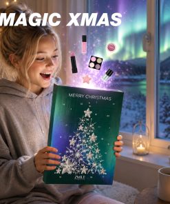 Zmile Cosmetics Beauty Advent Calendar Traditional Crystal Teal Time