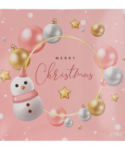 Zmile Cosmetics Beauty Advent Calendar Square Snowman