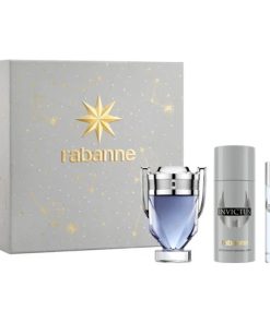 Gifset Paco Rabanne Invictus Edt 100ml + 150ml Deo Spray +10ml Travel size