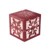 Zmile Cosmetics Beauty Advent Calendar Snowflake Puzzle Cube Cherry Red