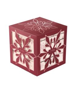 Zmile Cosmetics Beauty Advent Calendar Snowflake Puzzle Cube Cherry Red