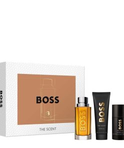 Giftset Hugo Boss The Scent Edt 100ml + Shower Gel 100ml + Deostick 75g