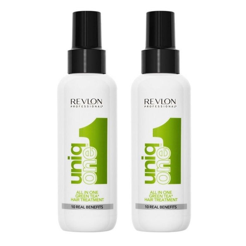 2-pack Revlon Uniq One All In One Green Tea Hair Treatment 150ml 2-pack Revlon Uniq One All In One Green Tea Hair Treatment 150ml